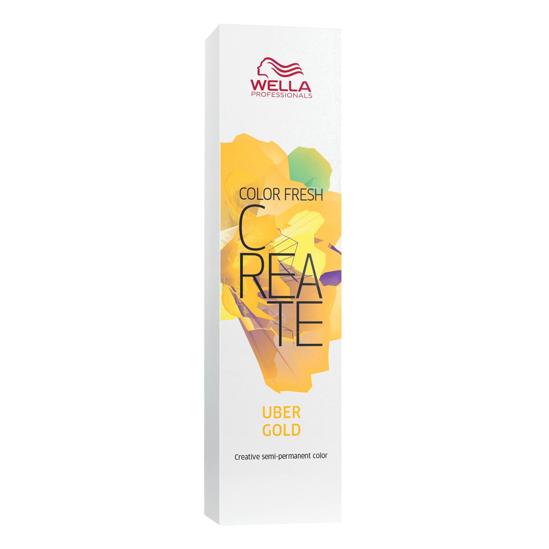 Vopsea de par semi-permanenta Wella Professionals Color Fresh Create, Uber Gold