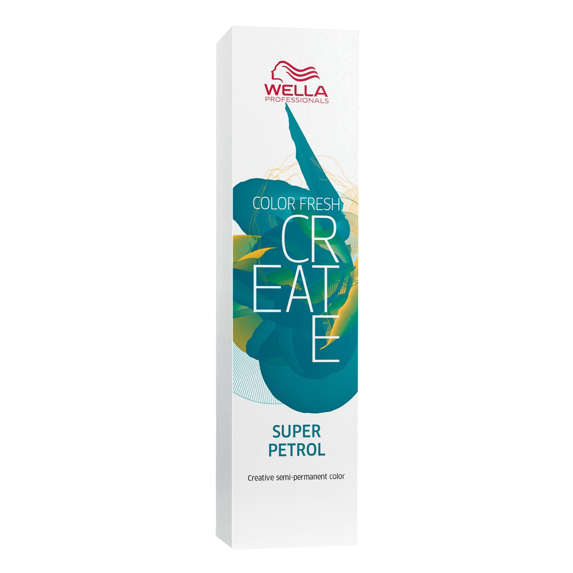 Vopsea de par semi-permanenta Wella Professionals Color Fresh Create, Super Petrol