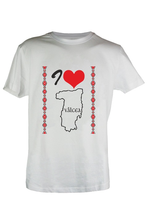Tricou I love Valcea barbat