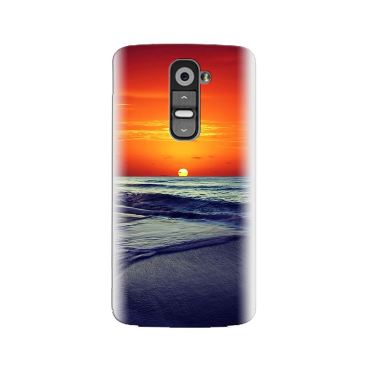 Силиконов кейс за LG G2, Ocean Sunset