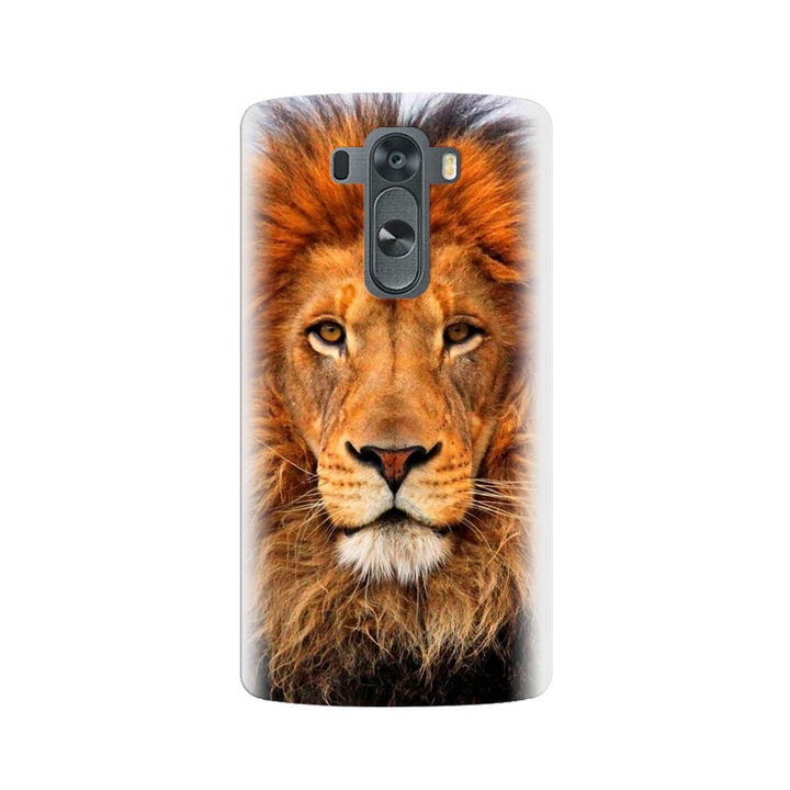 Силиконов кейс за LG G3, Colorful Lion4