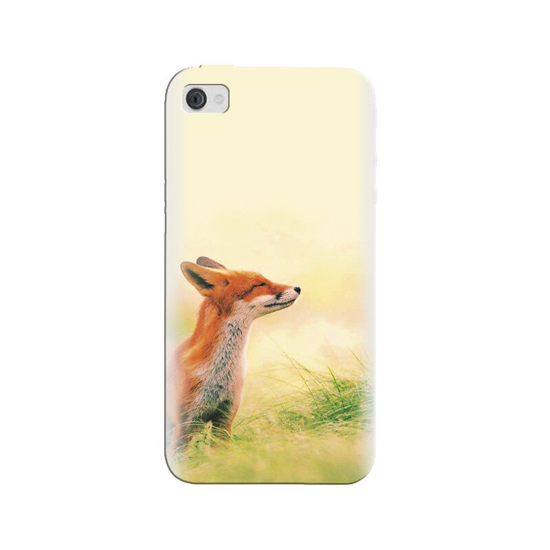 Husa silicon pentru Apple Iphone 4, Fox Scenting Breeze
