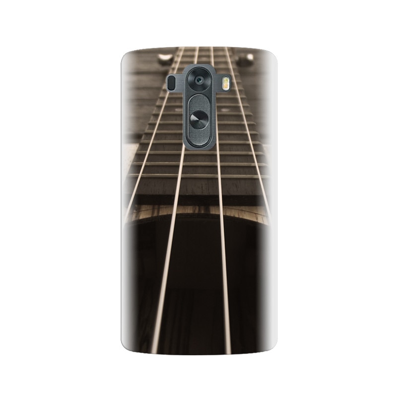 Husa silicon pentru LG G3, Bass Guitar