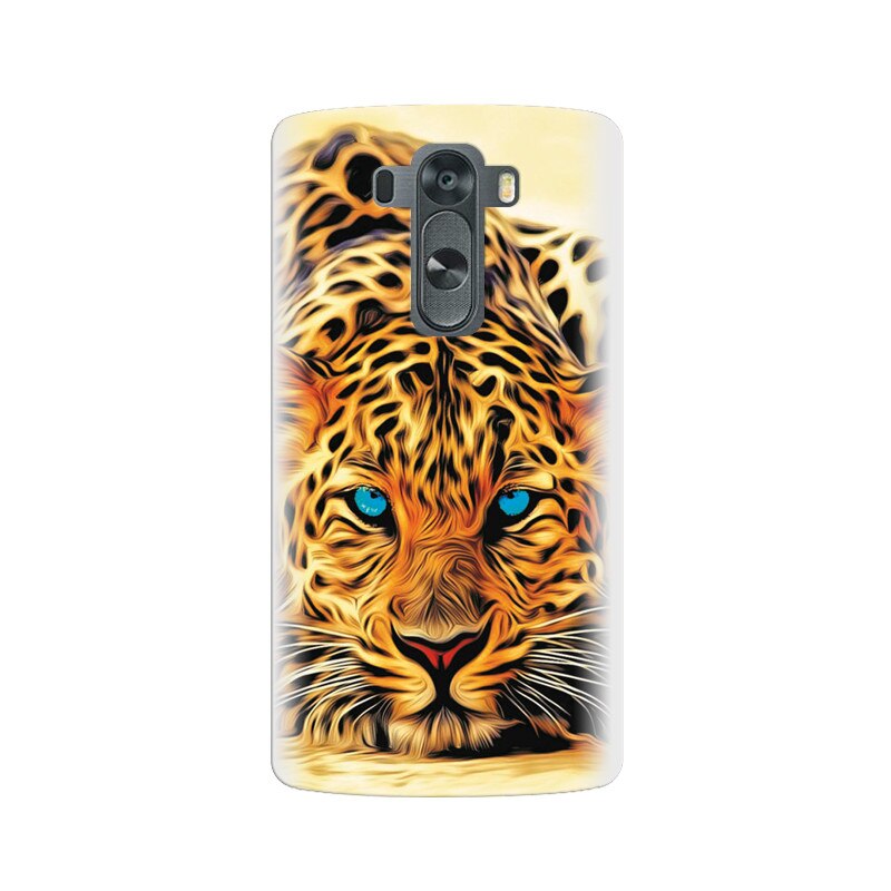 Husa silicon pentru LG G3, Animal Tiger