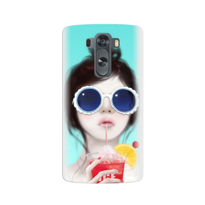 Силиконов кейс за LG G3, Cute Girly 001