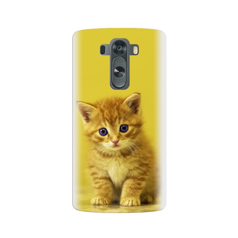 Husa silicon pentru LG G3, Baby Kitten