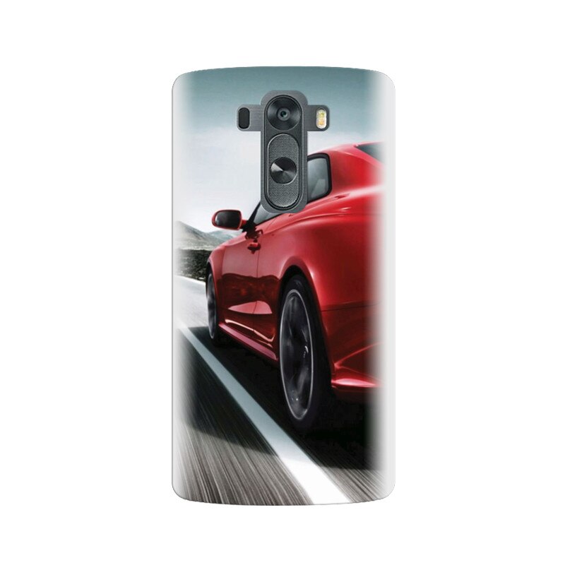 Husa silicon pentru LG G3, Car On Road