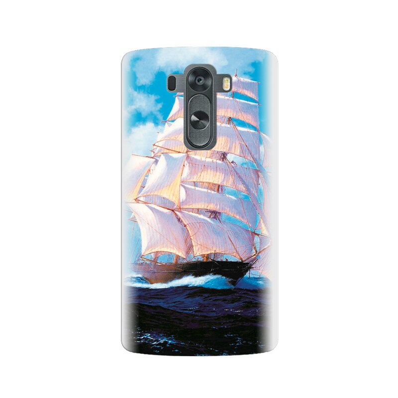 Husa silicon pentru LG G3, Attractive Art Of Ships