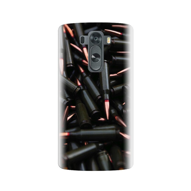 Husa silicon pentru LG G3, Ammunition Bullets