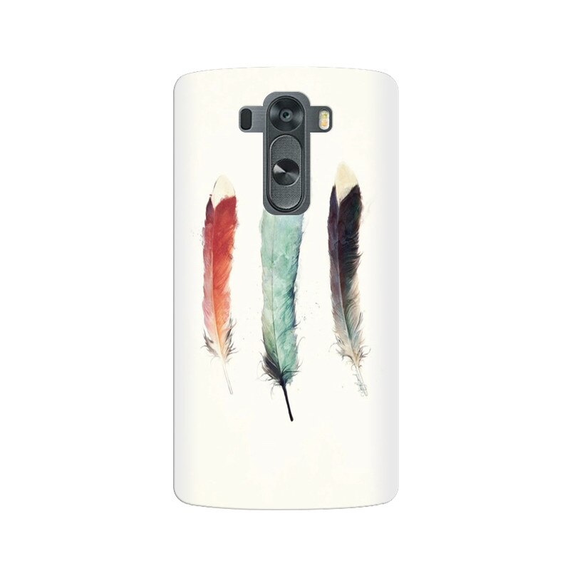 Husa silicon pentru LG G3, Three Feathers