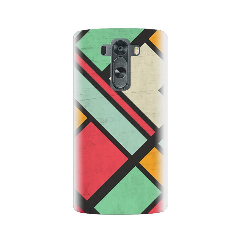 Husa silicon pentru LG G3, Retro Grunge