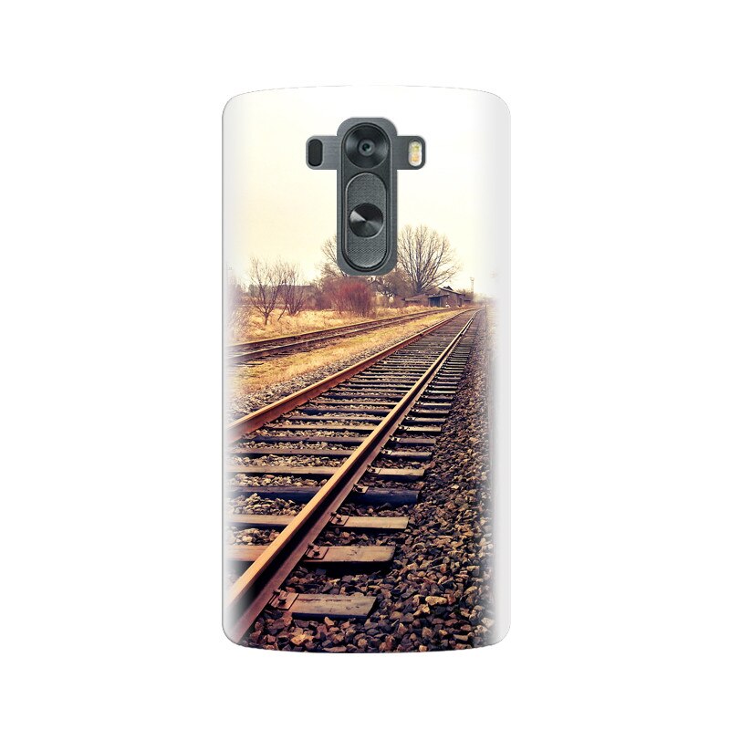 Husa silicon pentru LG G3, Railroad