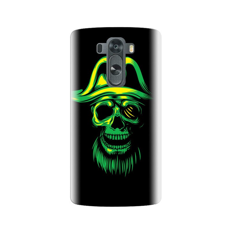 Husa silicon pentru LG G3, Pirate Skull