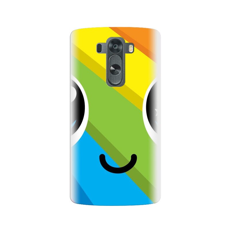 Husa silicon pentru LG G3, Happy Face