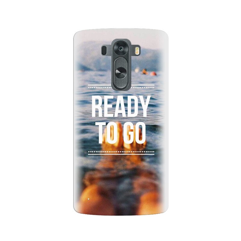 Husa silicon pentru LG G3, Ready To Go Swimming