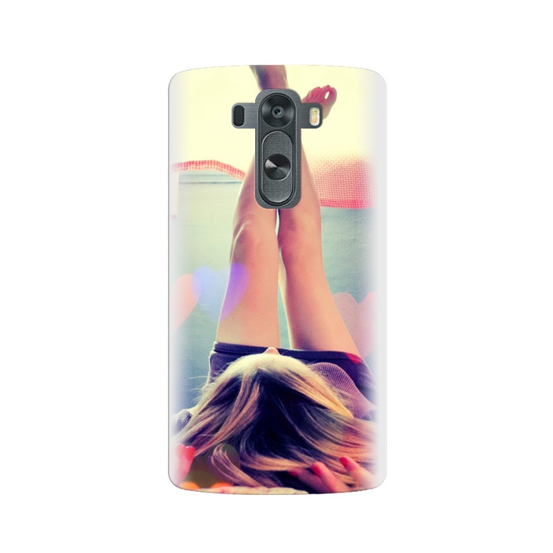 Husa silicon pentru LG G3, Relax Girl