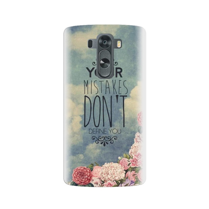 Силиконов кейс за LG G3, Вашите грешки не ви определят