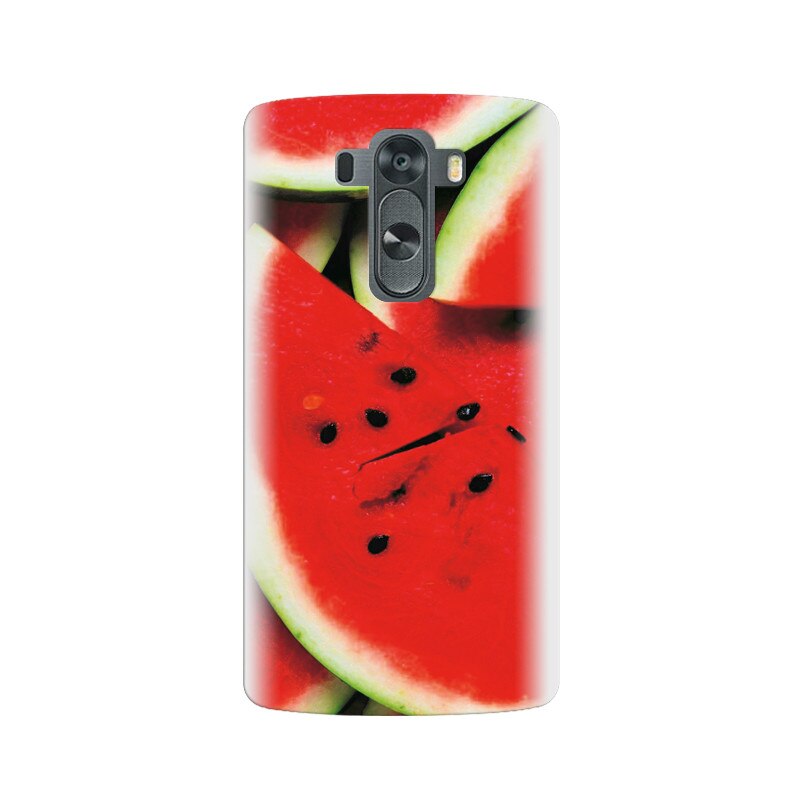 Husa silicon pentru LG G3, S Of Watermelon Slice