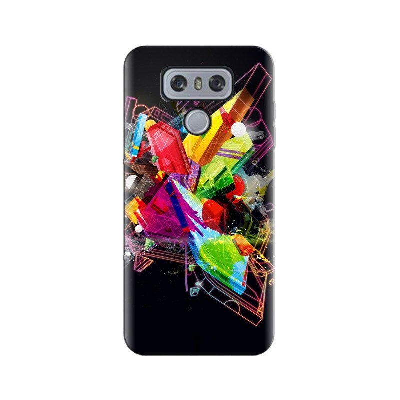 Husa silicon pentru LG G6, Abstract Shape