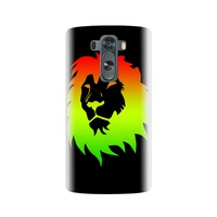 Husa silicon pentru LG G3, Rasta Color Lion