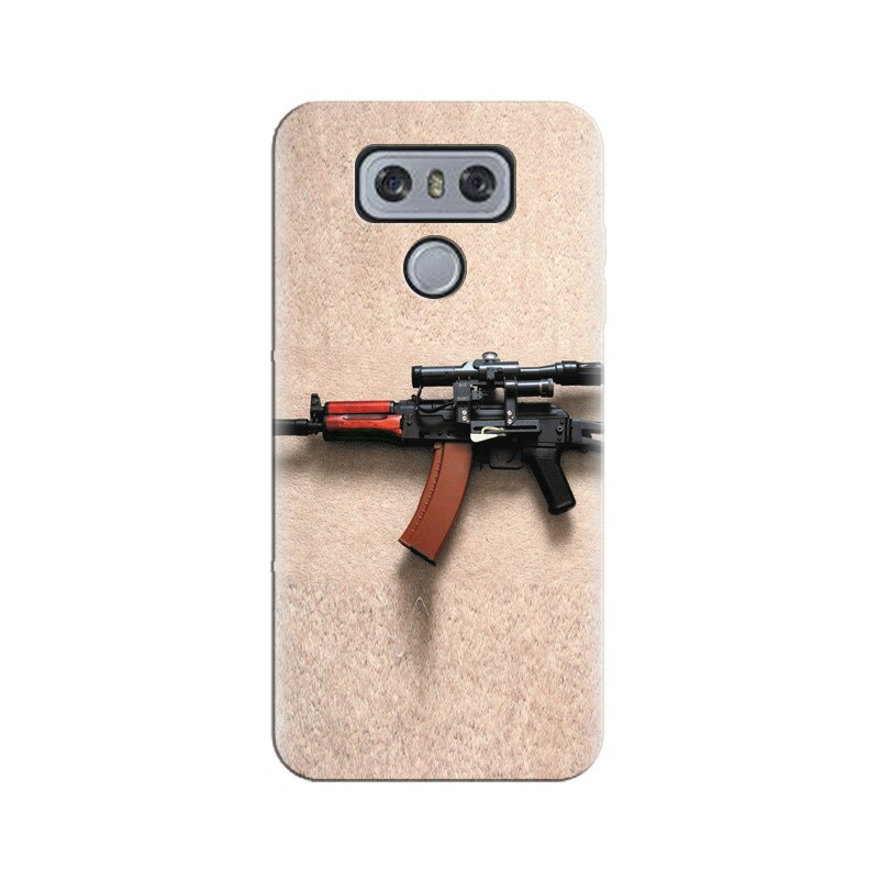 Husa silicon pentru LG G6, AK Kalashnikov Gun Of Military