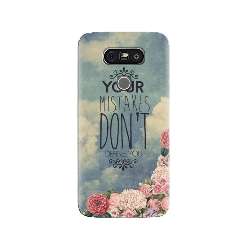 Husa silicon pentru LG G5, Your Mistakes Dont Define You