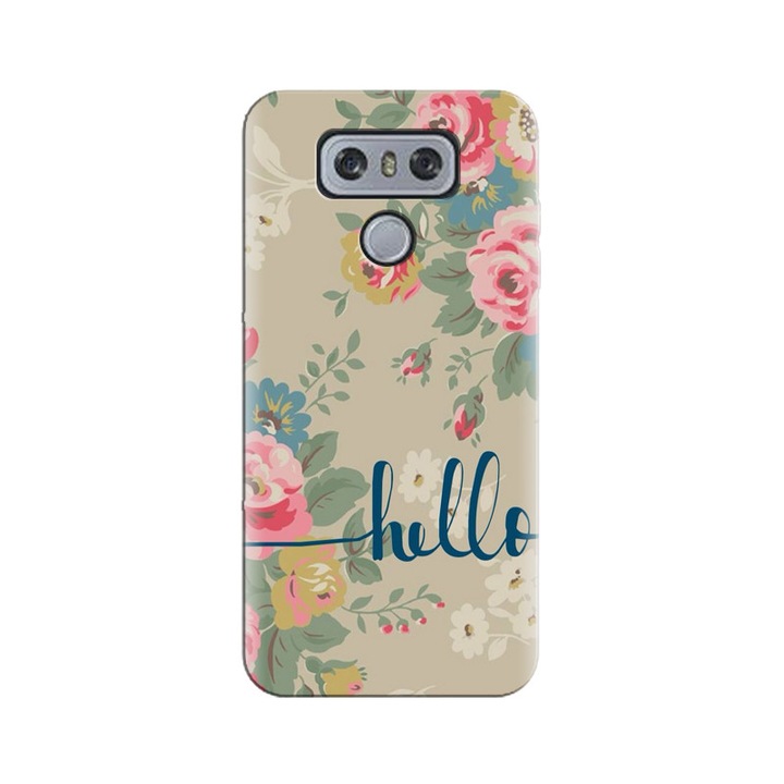 Силиконов кейс за LG G6, Cute Flower Phone