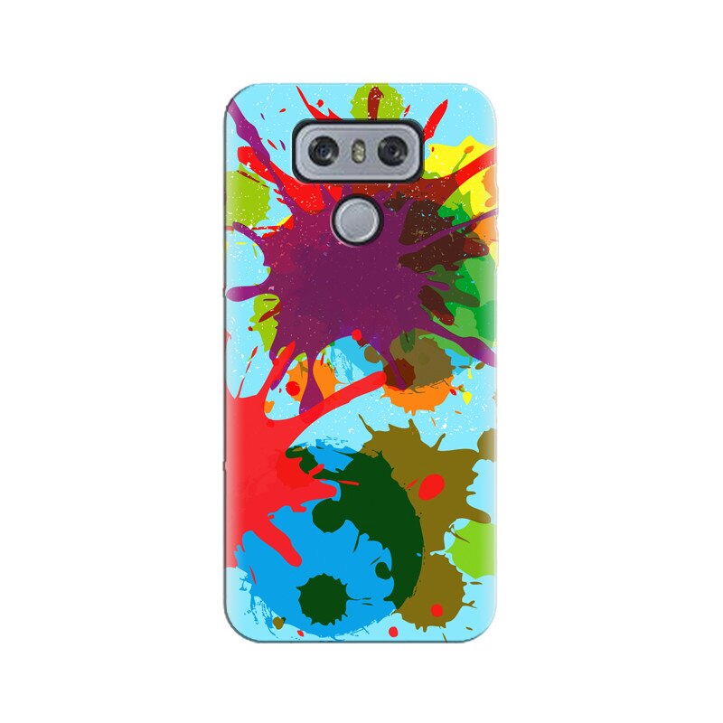 Husa silicon pentru LG G6, Holi Splash