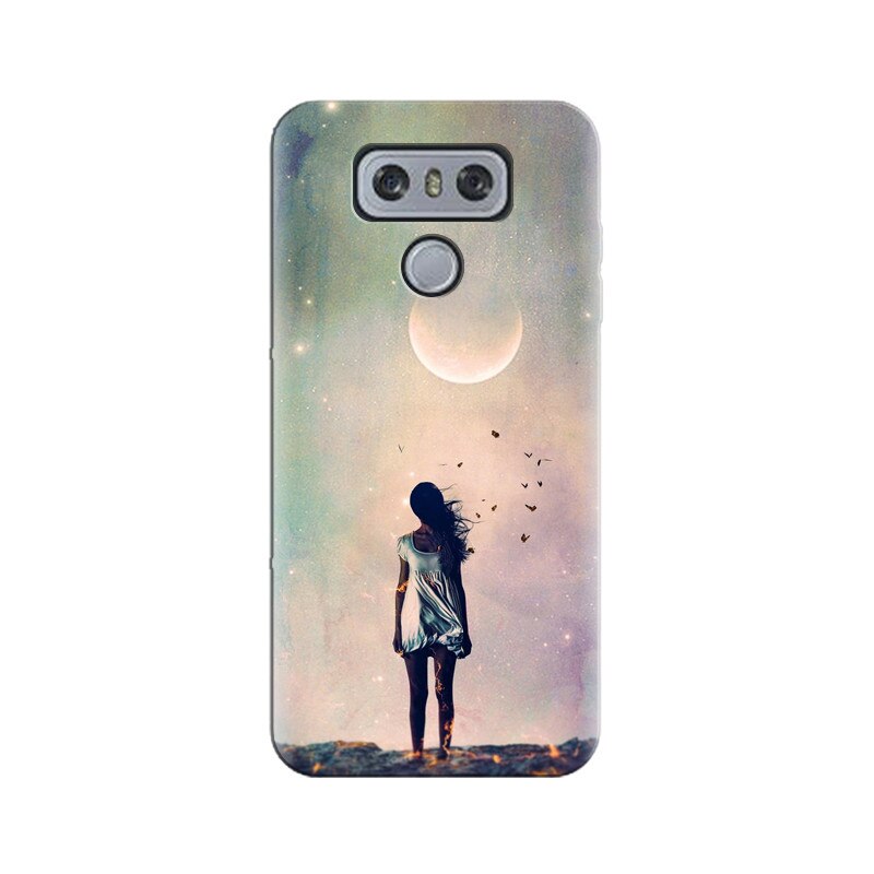 Husa silicon pentru LG G6, Alone Woman Cgi Hd K