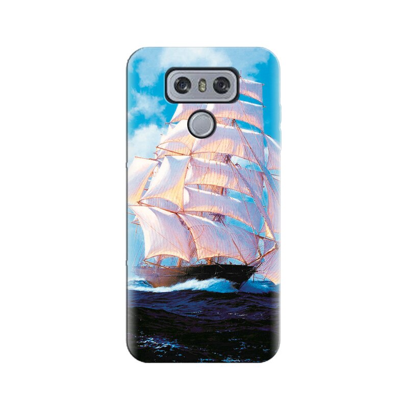 Husa silicon pentru LG G6, Attractive Art Of Ships