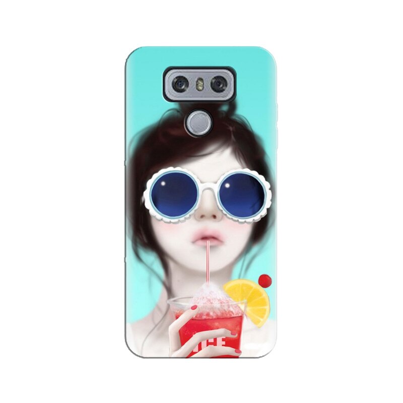 Husa silicon pentru LG G6, Cute Girly 001