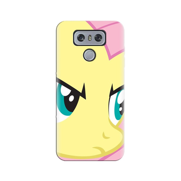 Husa silicon pentru LG G6, Close Up Fluttershy My Little Pony Friendship Is Magic