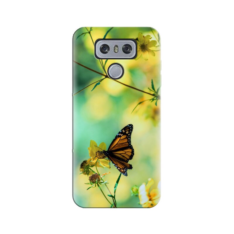 Husa silicon pentru LG G6, Butterfly