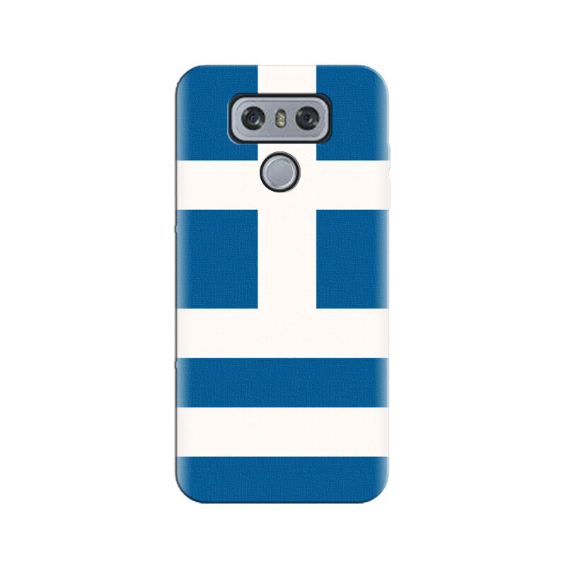 Husa silicon pentru LG G6, Greece Flag