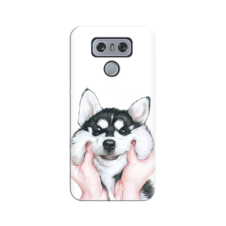 Husa silicon pentru LG G6, Cute Dog.