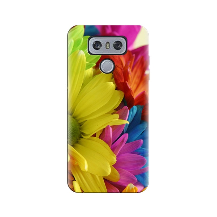 Husa silicon pentru LG G6, Flower