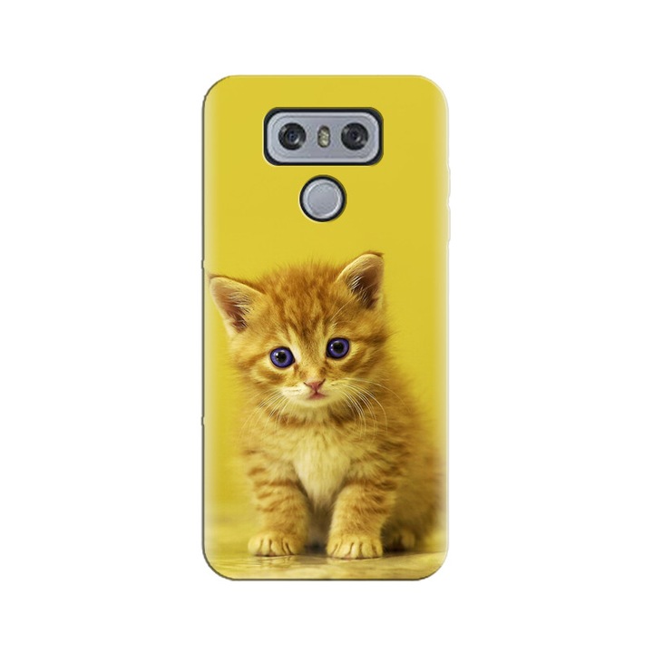 Husa silicon pentru LG G6, Baby Kitten