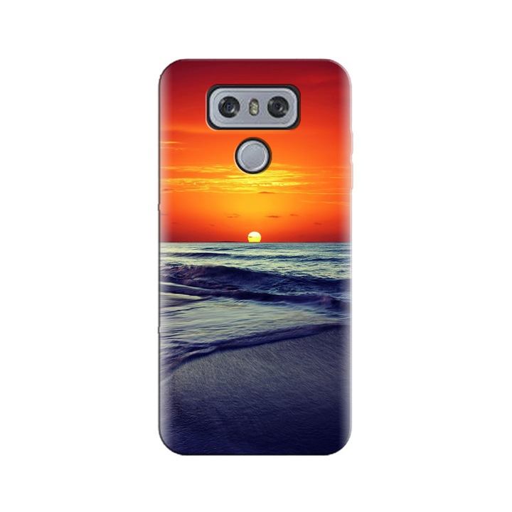 Husa silicon pentru LG G6, Ocean Sunset