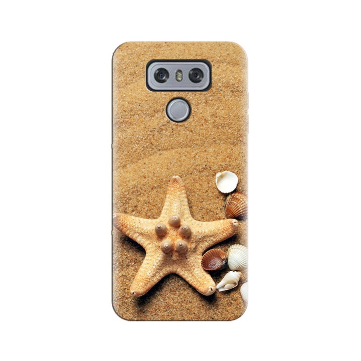 Husa silicon pentru LG G6, Sea Shells