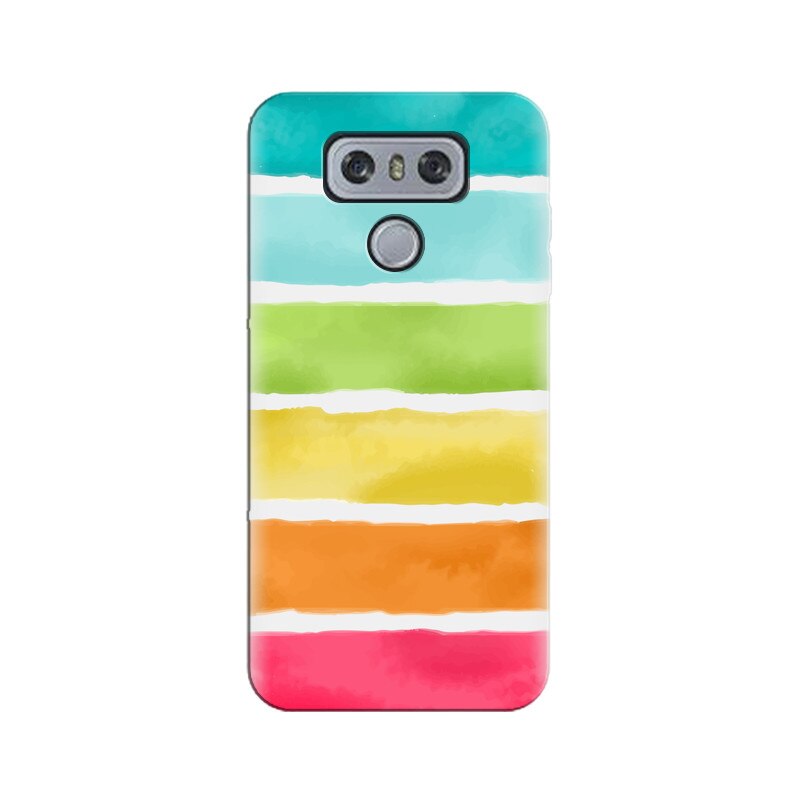 Husa silicon pentru LG G6, Watercolors