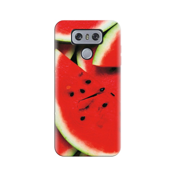 Husa silicon pentru LG G6, S Of Watermelon Slice