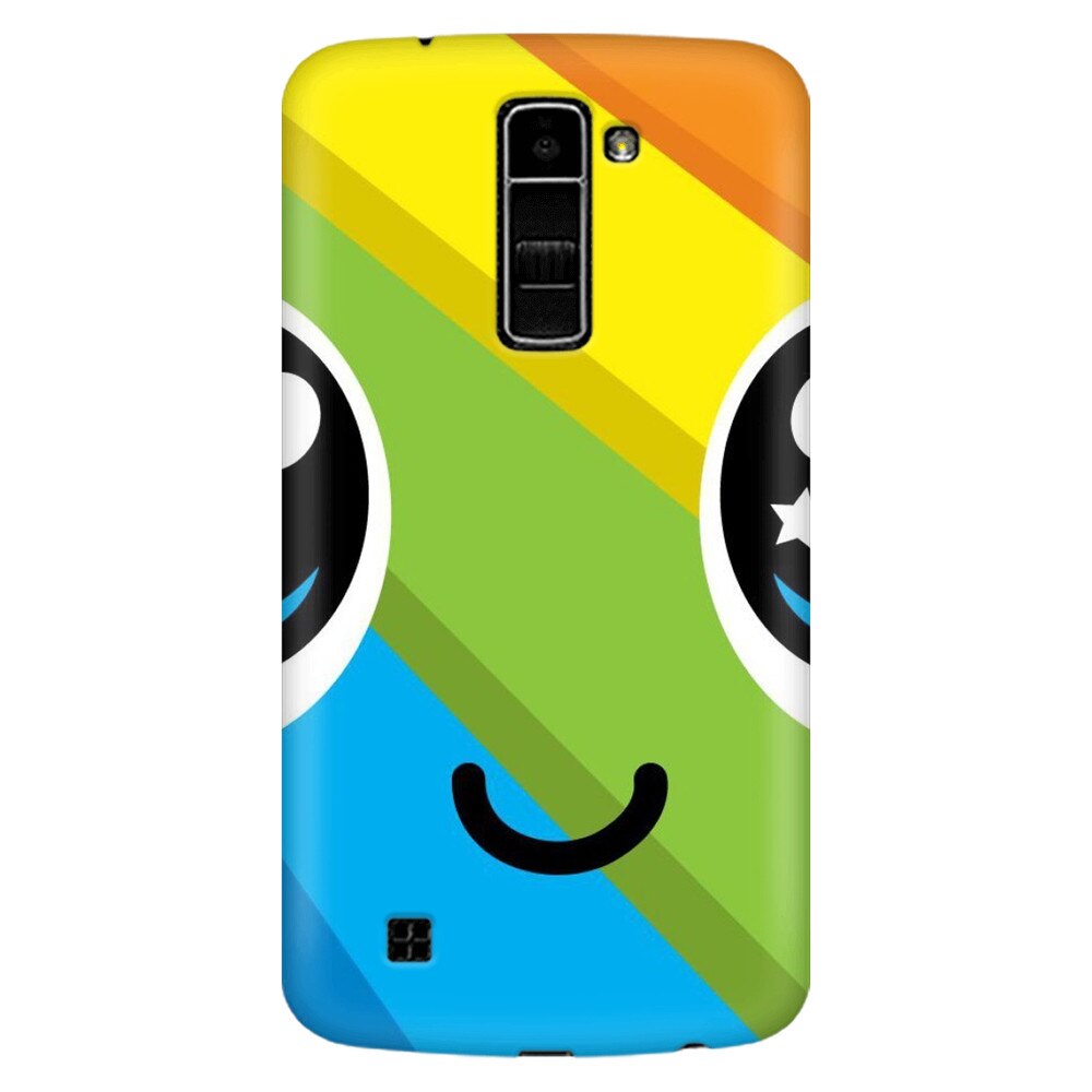 Husa silicon pentru LG K10, Happy Face