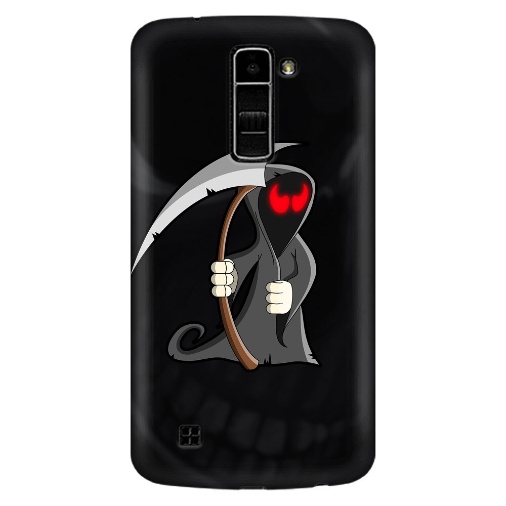 Husa silicon pentru LG K10, Grim Reaper