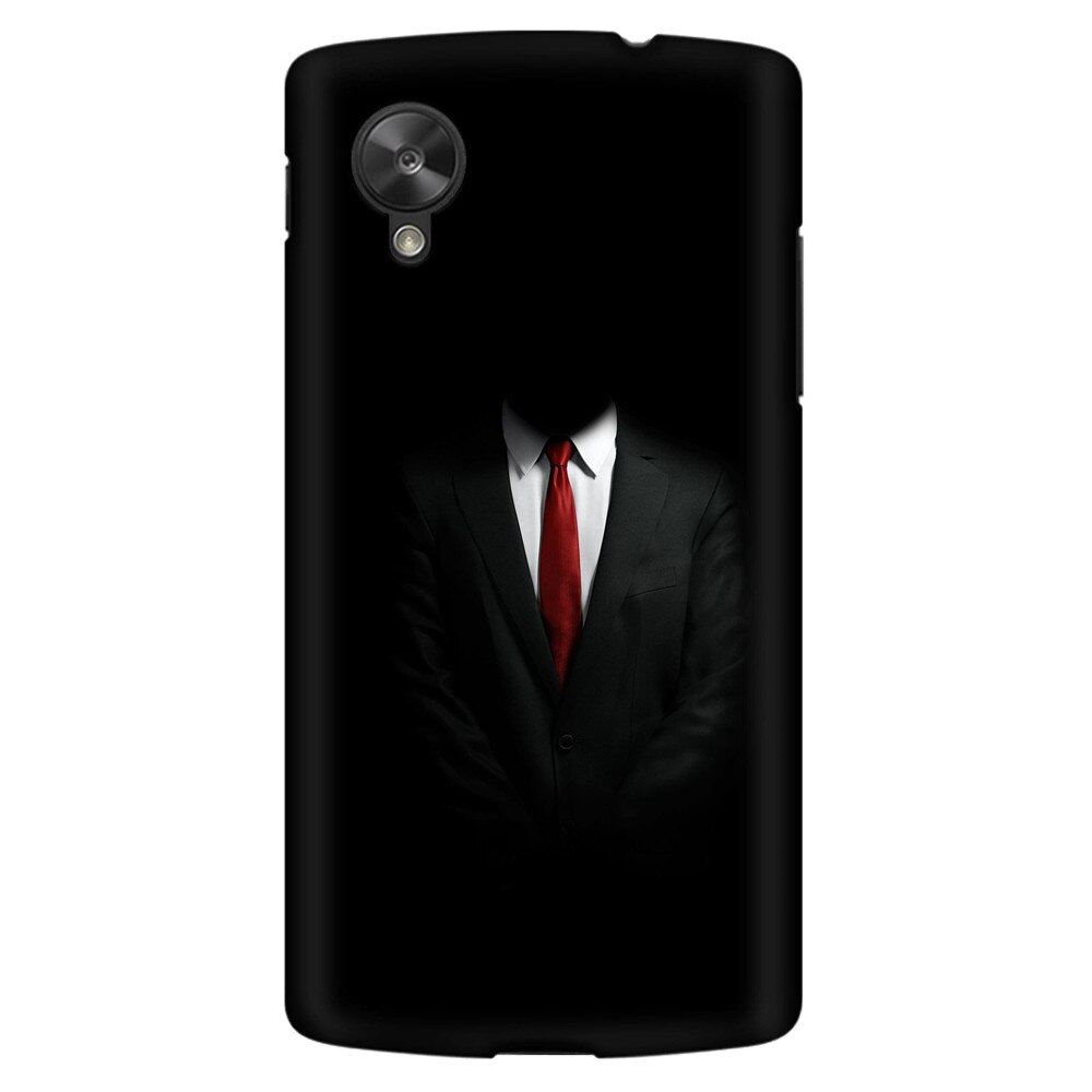 Husa silicon pentru LG Nexus 5, Mystery Man In Suit