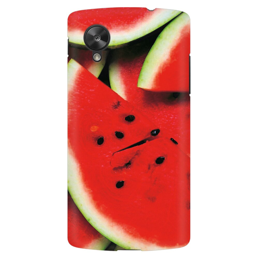 Husa silicon pentru LG Nexus 5, S Of Watermelon Slice