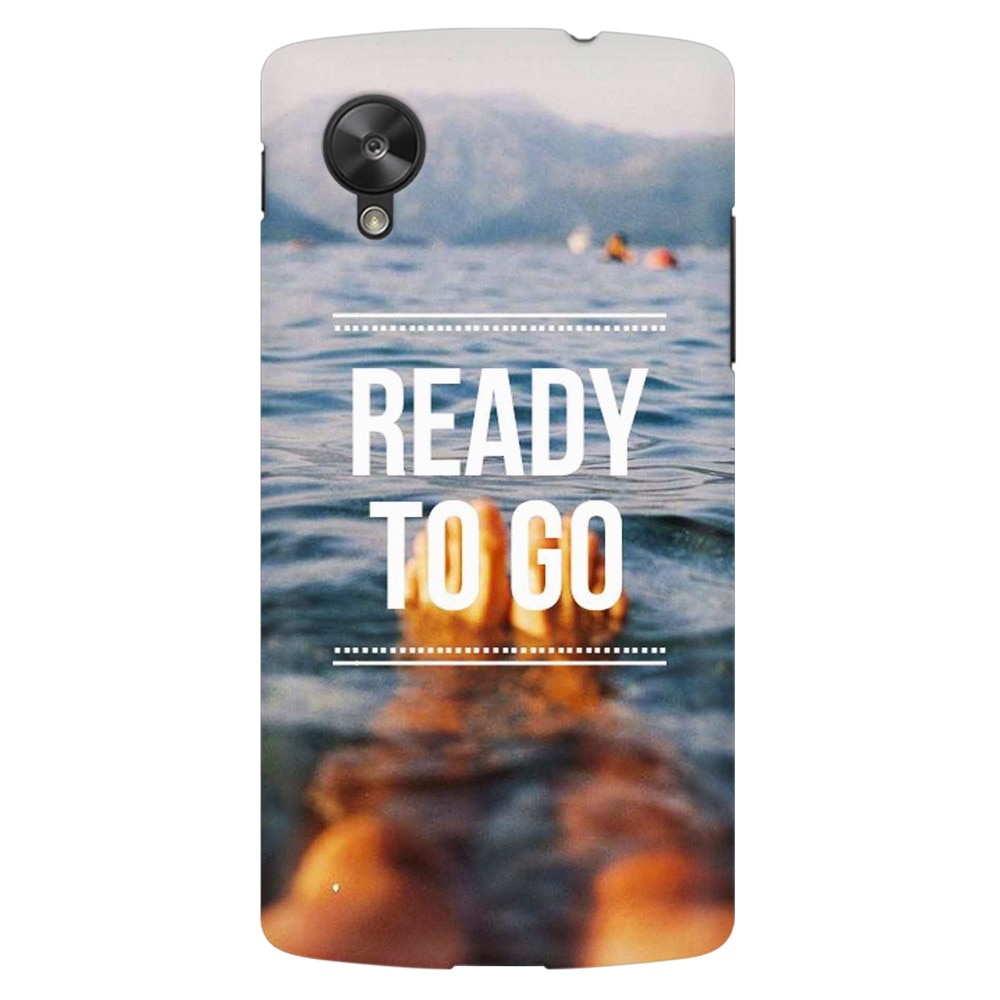 Husa silicon pentru LG Nexus 5, Ready To Go Swimming