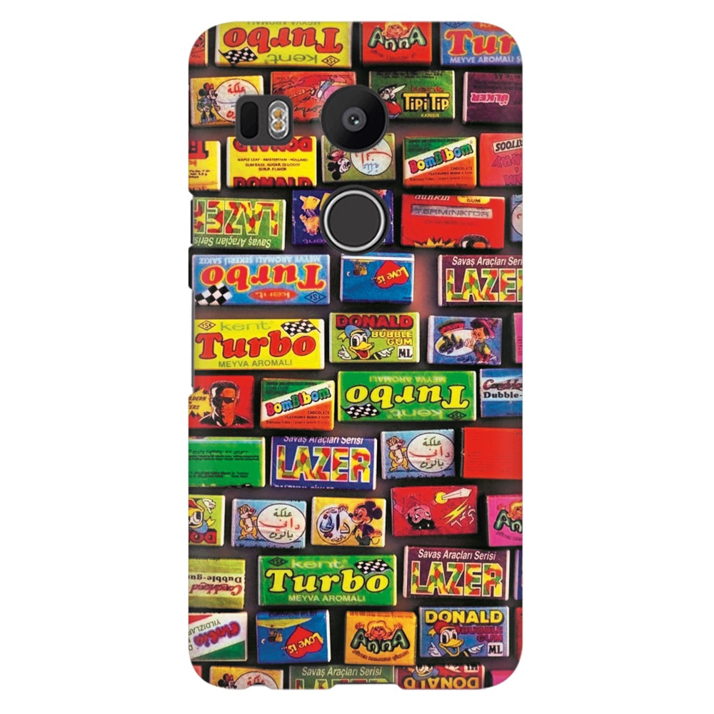 Husa silicon pentru LG Nexus 5x, Chewing Gum Turbo