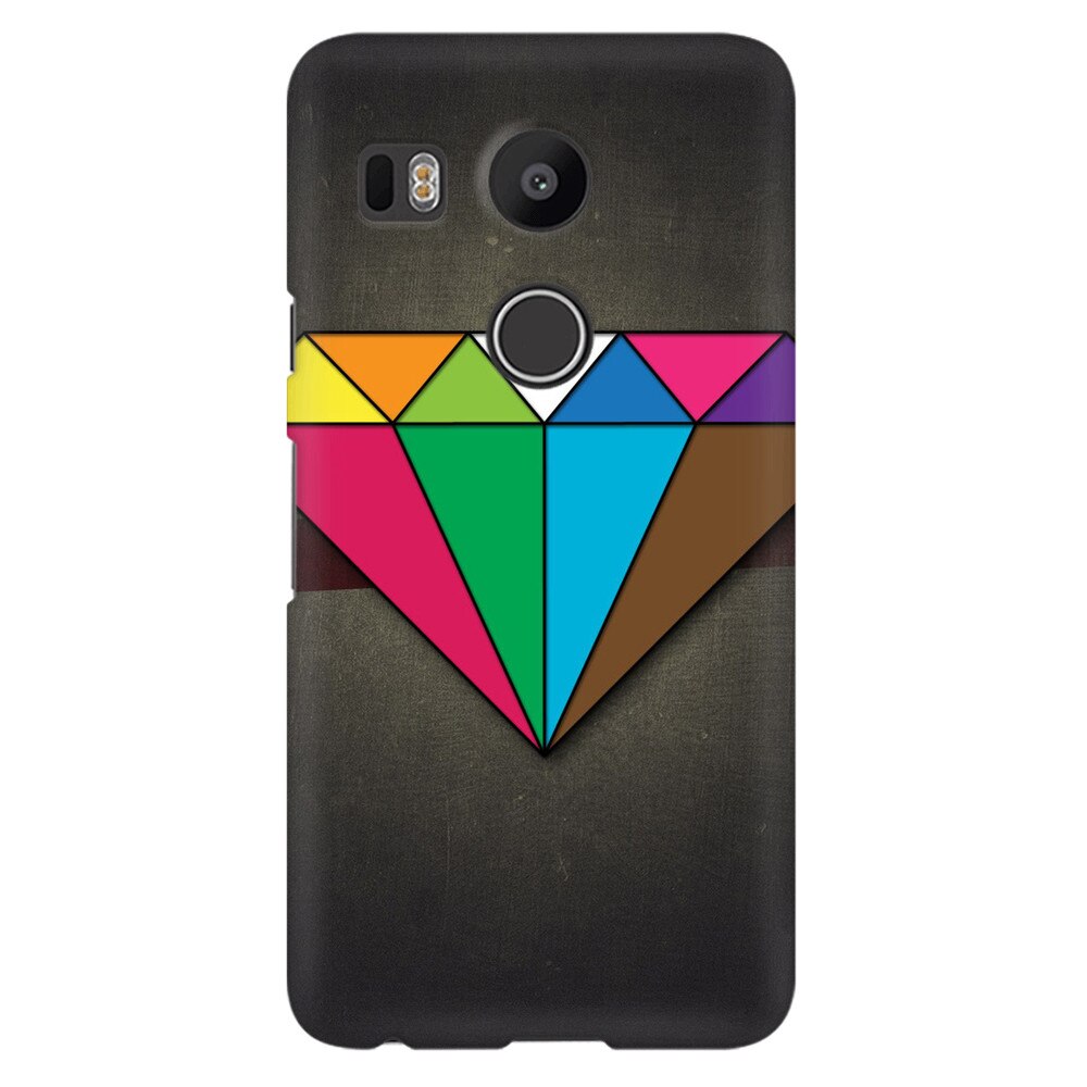 Husa silicon pentru LG Nexus 5x, Colorful Diamond