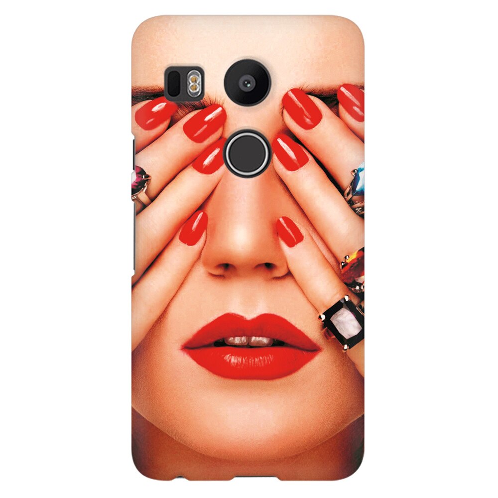 Husa silicon pentru LG Nexus 5x, Rings On All Fingers