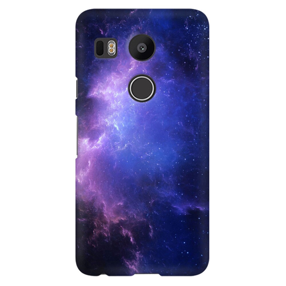 Husa silicon pentru LG Nexus 5x, Purple Space Nebula